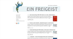 Desktop Screenshot of freigeist-weimar.de